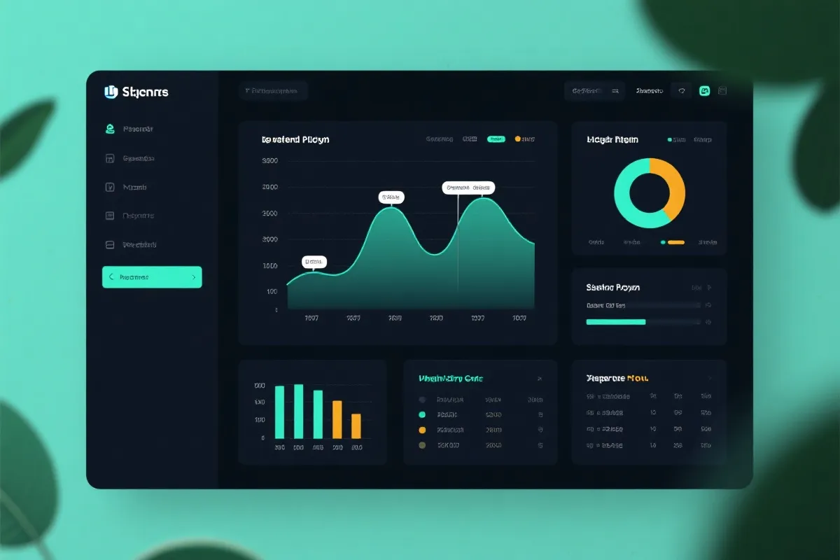 澳洲幸运5数据仪表盘示意