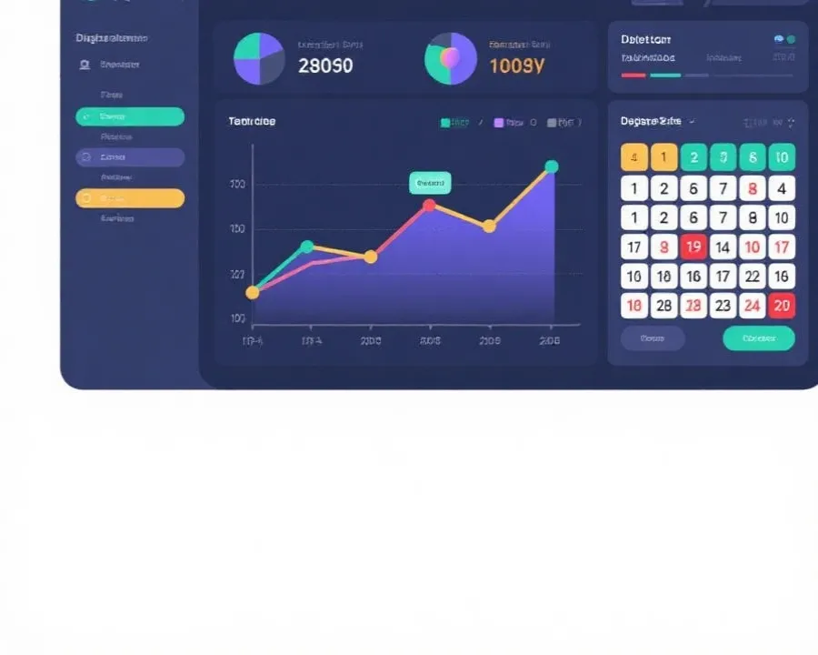 开奖结果查询与数据看板示意图